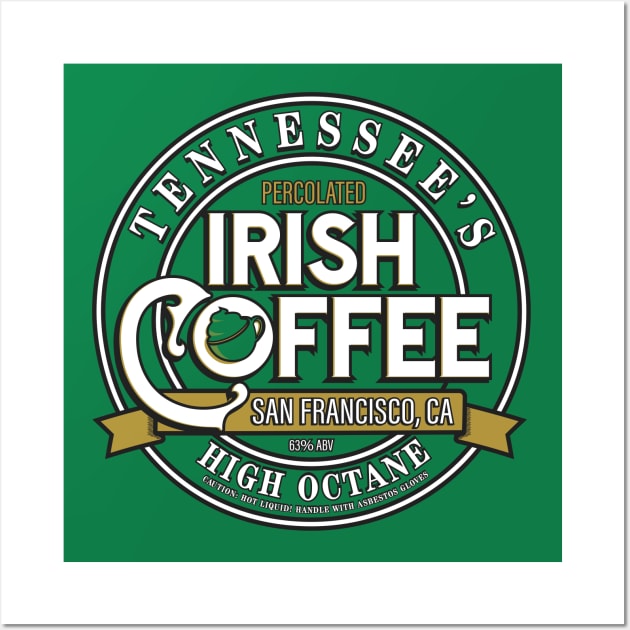 Tennessee's Irish Coffee (The Love Bug) Wall Art by jepegdesign